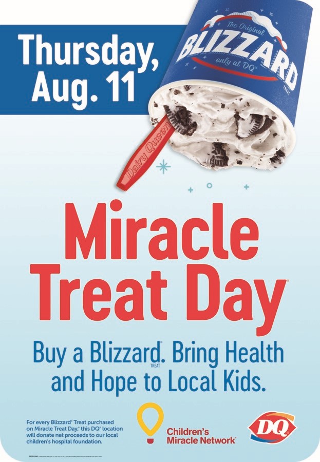 Dairy Queen’s 20th Annual Miracle Treat Day instore event Dairy