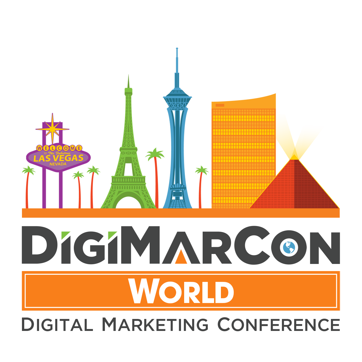 DigiMarCon World 2023 - Digital Marketing, Media and Advertising Conference & Exhibition Logo